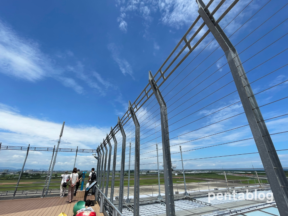 仙台空港 展望デッキ