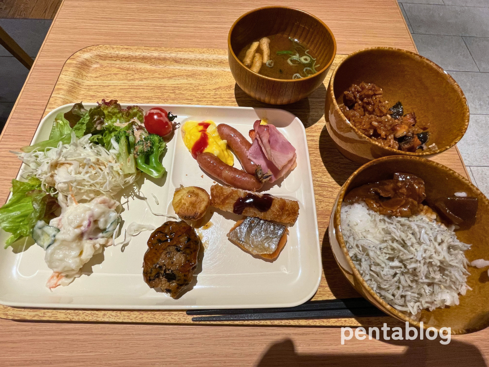 ベッセルイン栄駅前　朝食