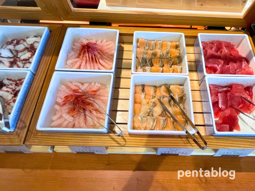 レフ関空泉佐野 朝食　海鮮