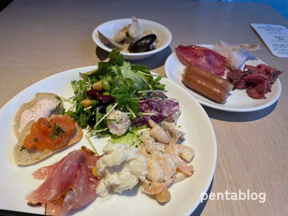アンテルーム那覇　朝食　ビュッフェ